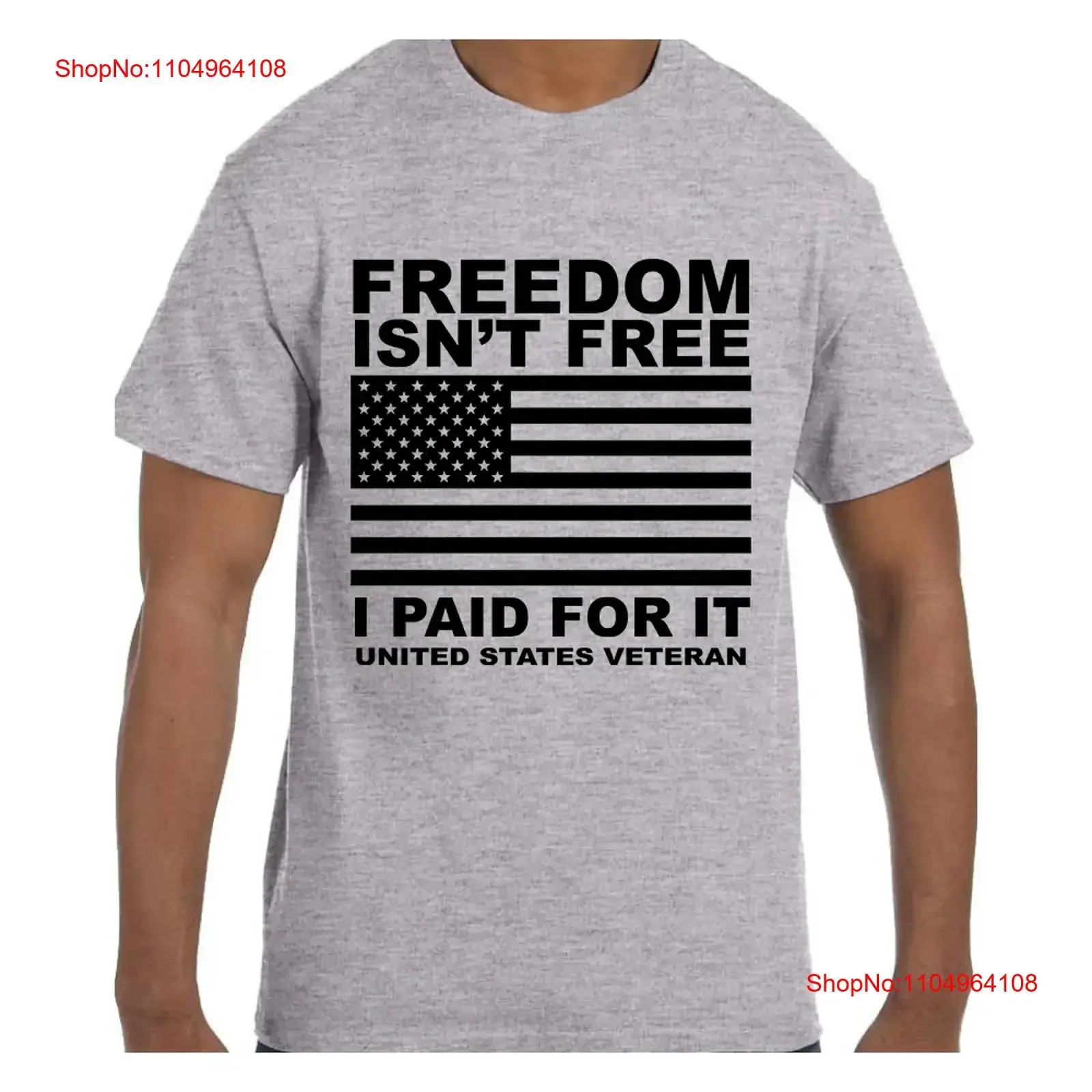 

Футболка для ветеран на 4 июля, свобода не свободная, винтажная, стираная, унисекс, растягивающаяся, универсальная, удобная