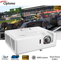 Optoma EL400HST-W Projector Short Throw Laser 1080p 4000 Lumens 4K Projector Full 3D Smart Video Proyector 4K