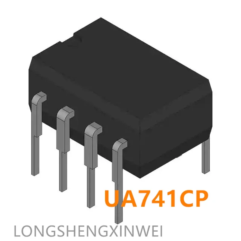 1PCS UA741CP Operational Amplifier Compensated DIP-8 Original  Direct-Plug UA741 Chip