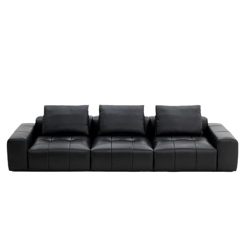 

Italian style, pixel, sofa, living room, first layer cowhide, minimalist, modular, genuine leather