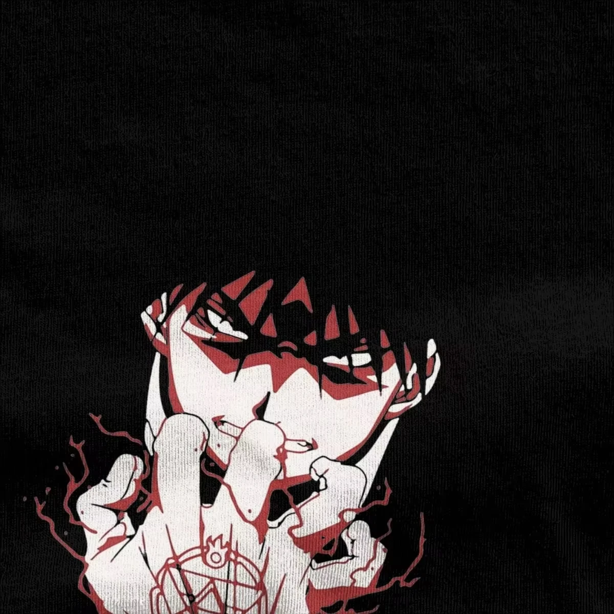 Camisetas anime fullmetal alchemist roupas de algodão puro manga curta camiseta o pescoço tshirt plus size topos camisetas