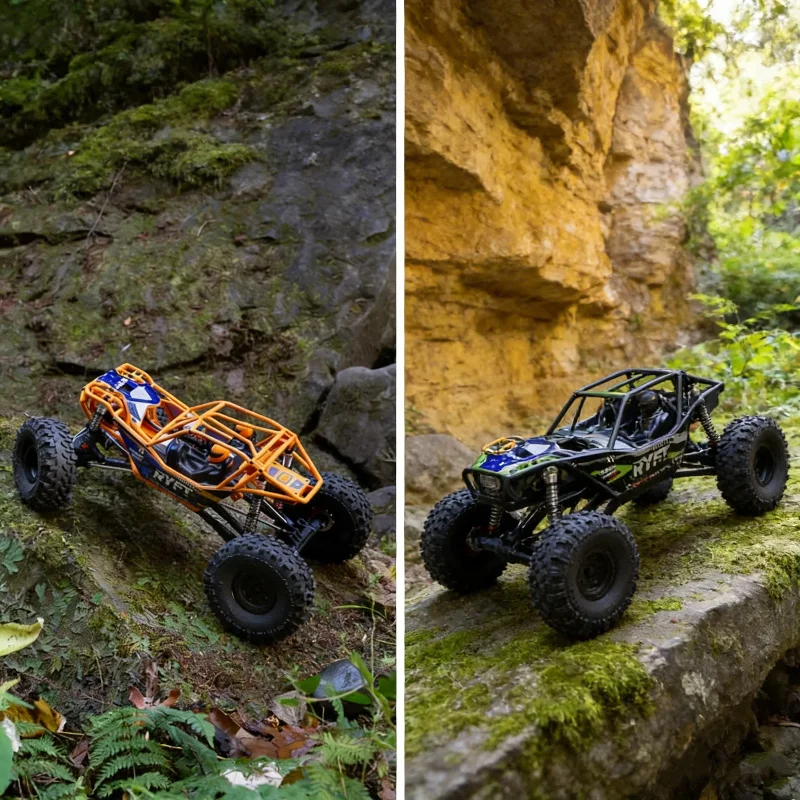 

Axial 1/10 RBX10 Ryft 4WD Electric Remote Control Tube Frame RC Rock Crawler Off Road Terrain Truck AXI03005 Hobby Model Vehicle
