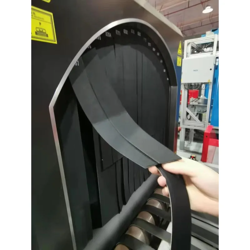 X-ray baggage inspection scanner Lead-free curtains Security screening equipment Shielded curtains