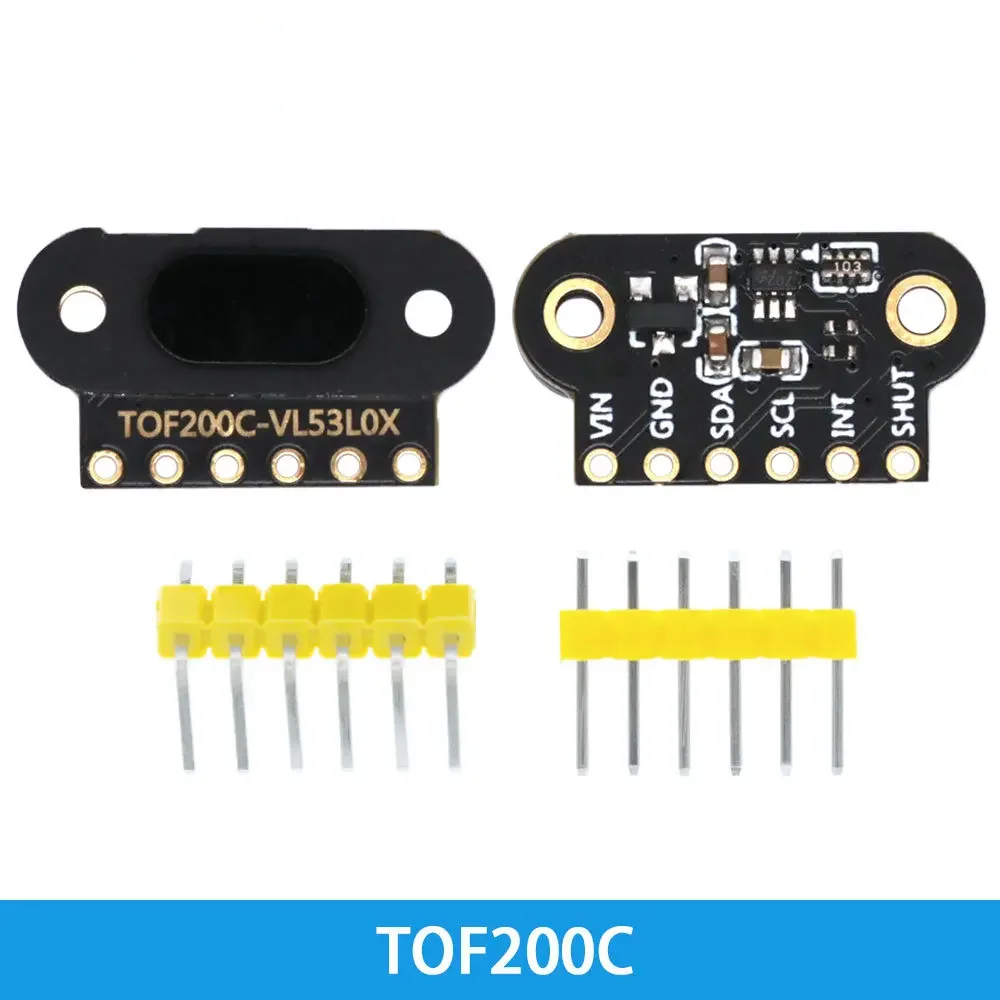 VL53L1X Laserowy moduł czujnika odległości TOF050C/TOF200C/TOF400C 50cm/2m/4m RangeI2C Interfejs dla Arduino/STM32 — zdjęcie produktu 3