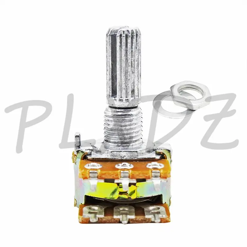 مقياس جهد مزدوج 148 ، عمود قياس جهد مزدوج 20 ل 20 مم ، 1K 2K 5K 10K 20K 50K K ، 6 دبوس ، 10K