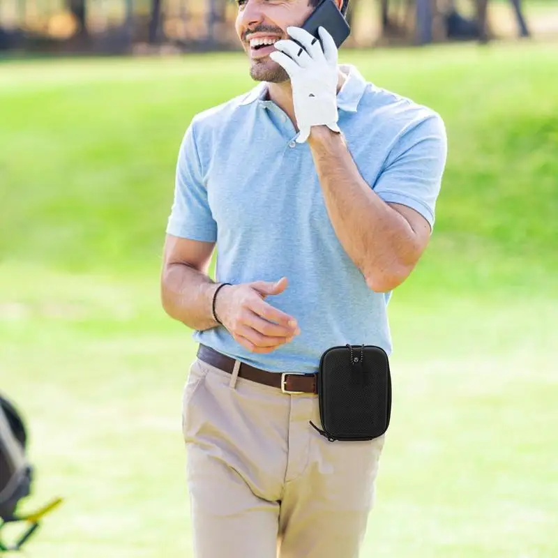 Golf Rangefinder Case EVA Distance Meter Carrying Storage Bag Golf Range Finder Protection Cover With Zipper For Golf Accessory