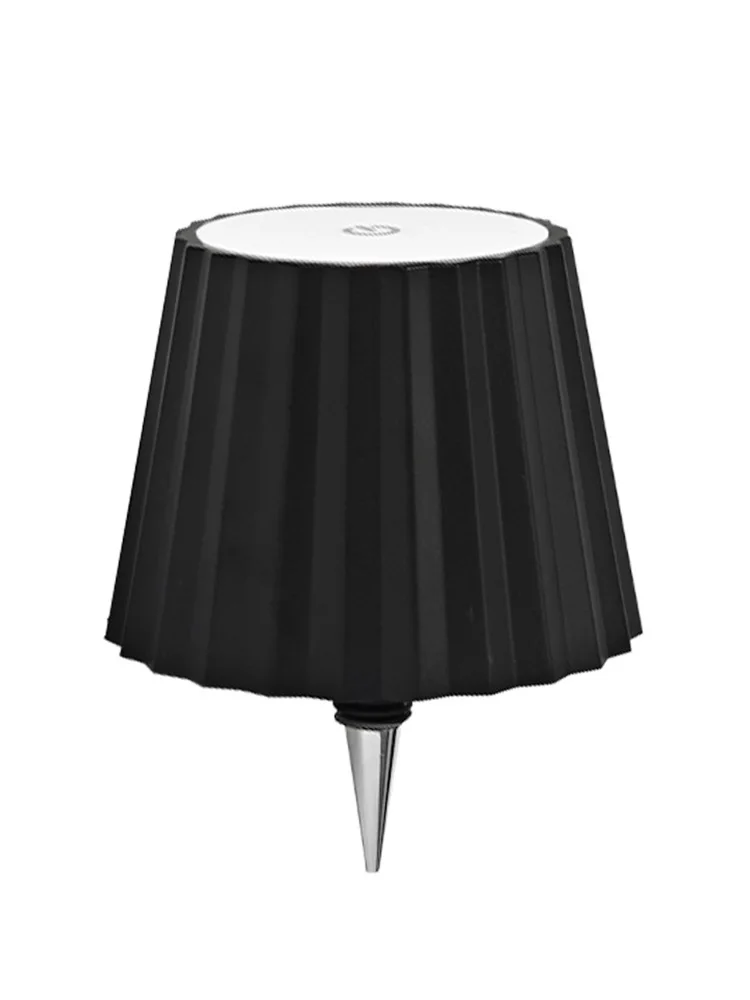 Imagem -02 - Garrafa sem Fio Led Desk Lamp Criativo Vinho Garrafa Lâmpada Destacável Carregamento Portátil Atmosfera Decorativa