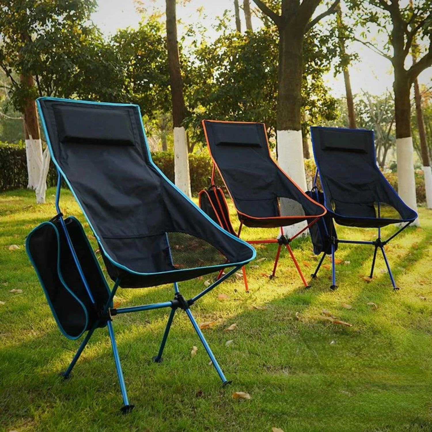 

Folding Chair Ultralight Detachable Portable Lightweight Chair Folding Extended Seat Fishing Camping BBQ Garden Hiking