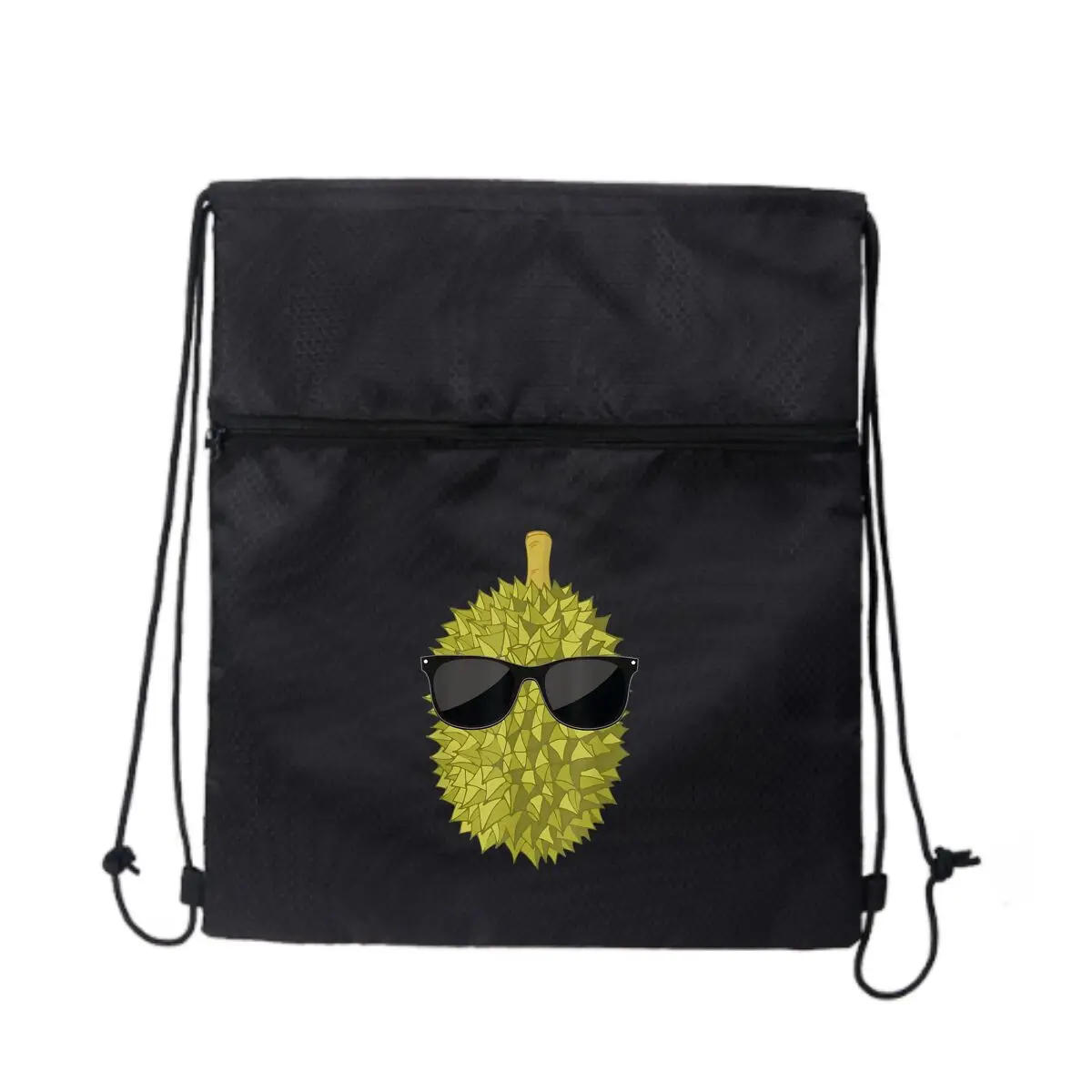 

Дуриан с солнцезащитными очками, черные сумки на шнурке, рюкзак на шнурке для занятий спортом, путешествий в спортзале