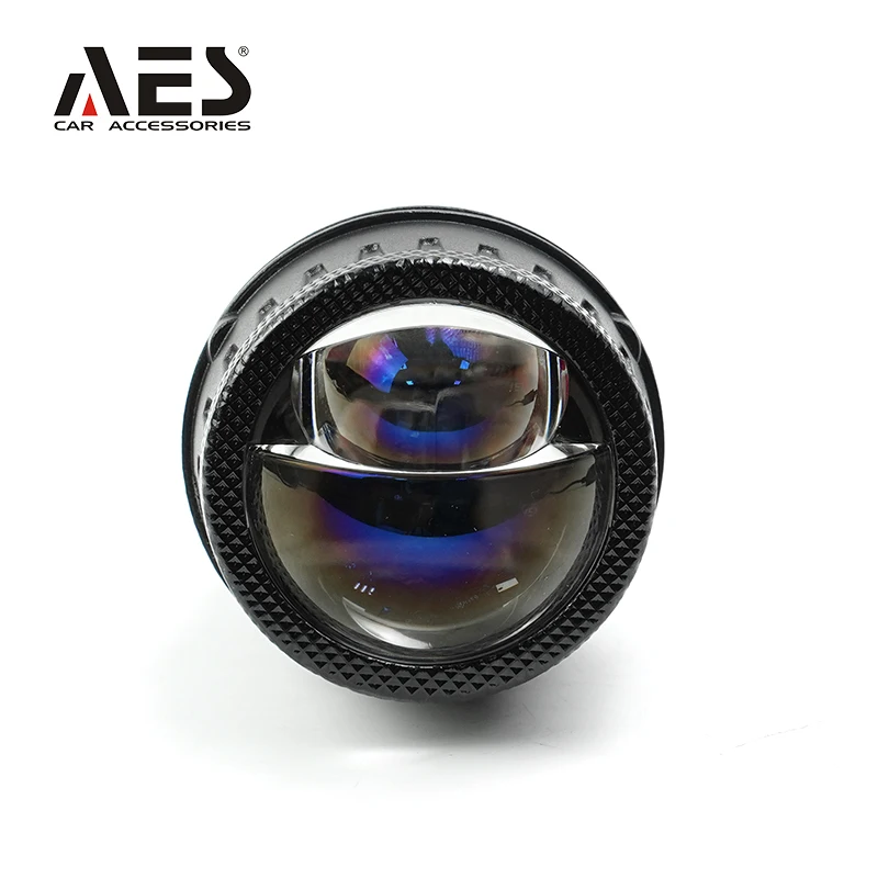 Hot sale AES Q2M Laser 2inch fog lamp 5500K 6000K mini Biled high power white light yellow light 3000K