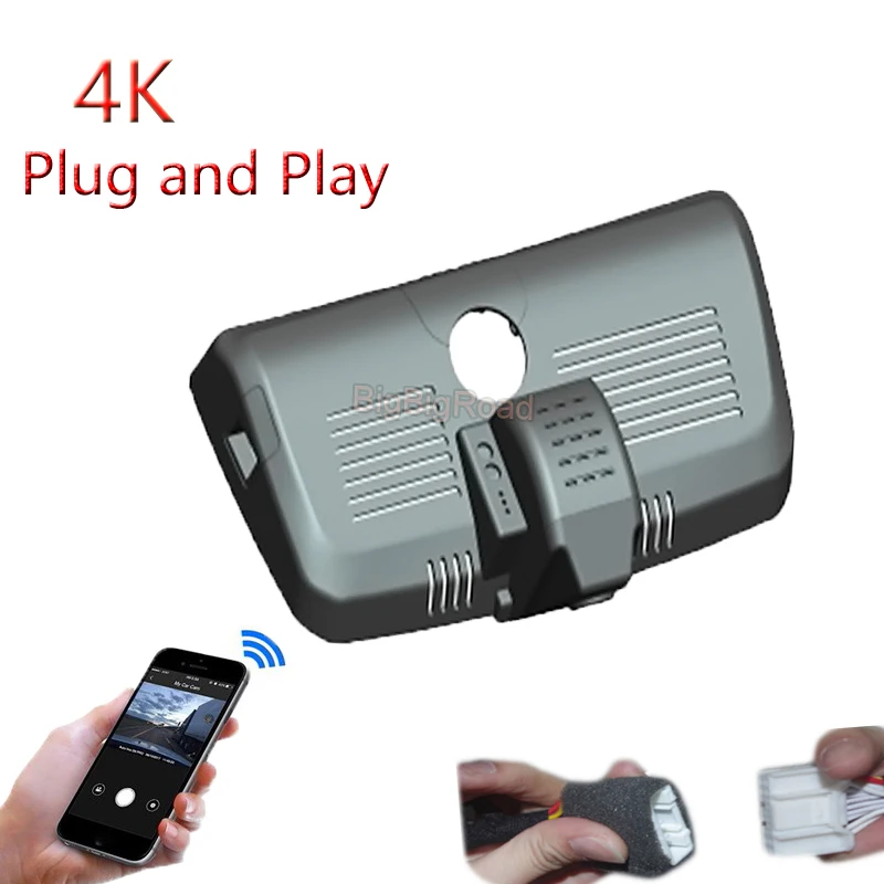 4K Plug And Play For Haval Great Wall WEY VV5 2019 2020 With USB Port Car Wifi DVR Video Recorder Dash Cam FHD 2160P Wide Angle