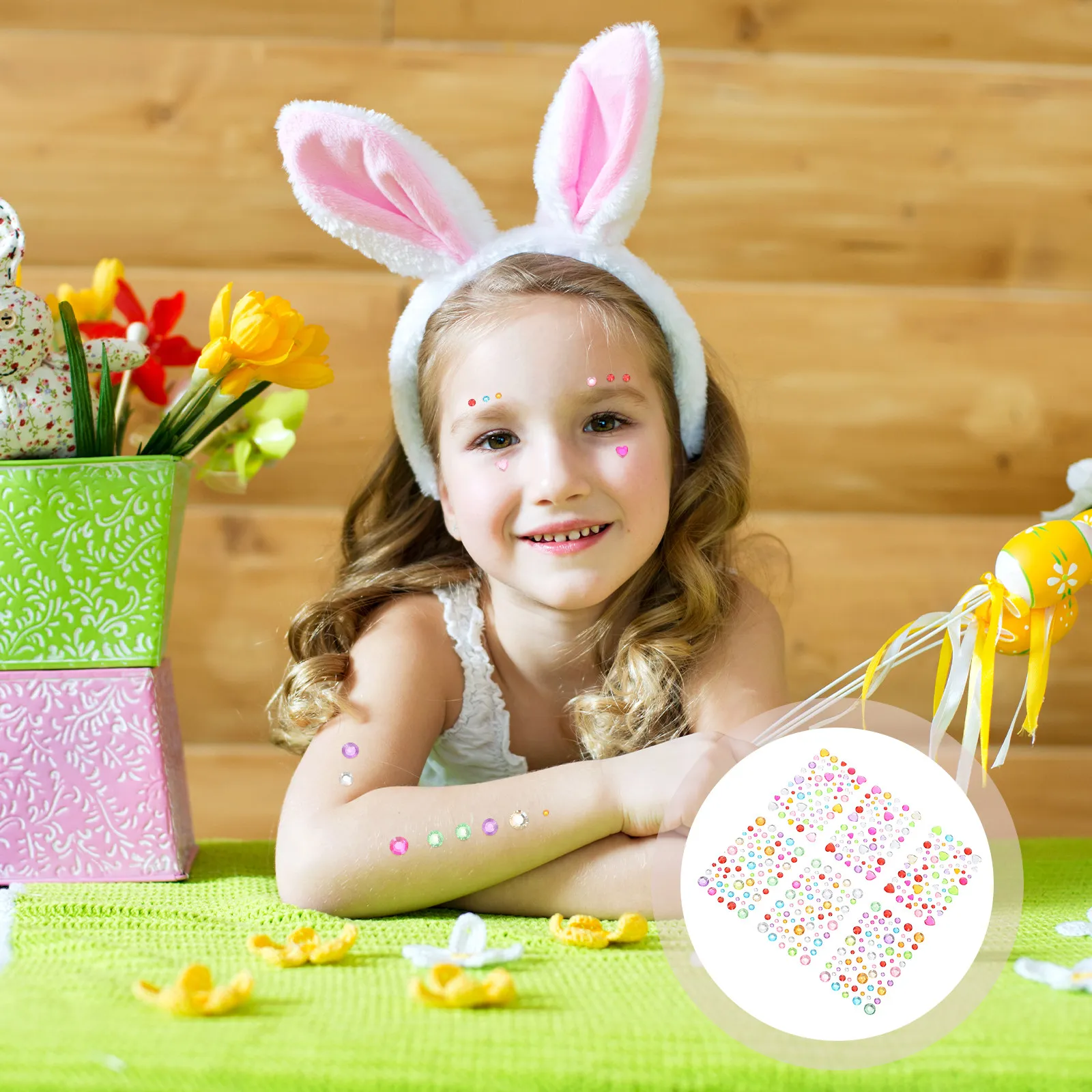 12 ورقة من ملصقات الجيمز الحبيسية الفاخرة لتزيين الوجه والجسم، مثالية للحفلات والنوادي والحانات وجلسات التصوير وتزيين الأظافر