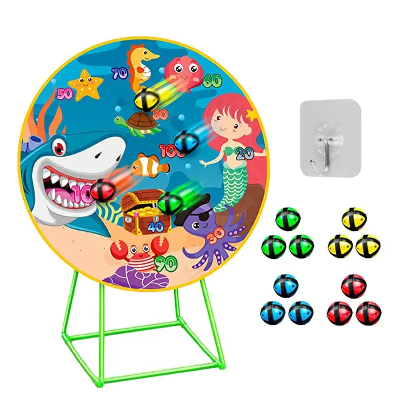 Stand up Target for Kids Sport Toys Indoor Outdoor Fun Party Play Stand Dart Board Toss Game Toys Foldable and Portable Travel