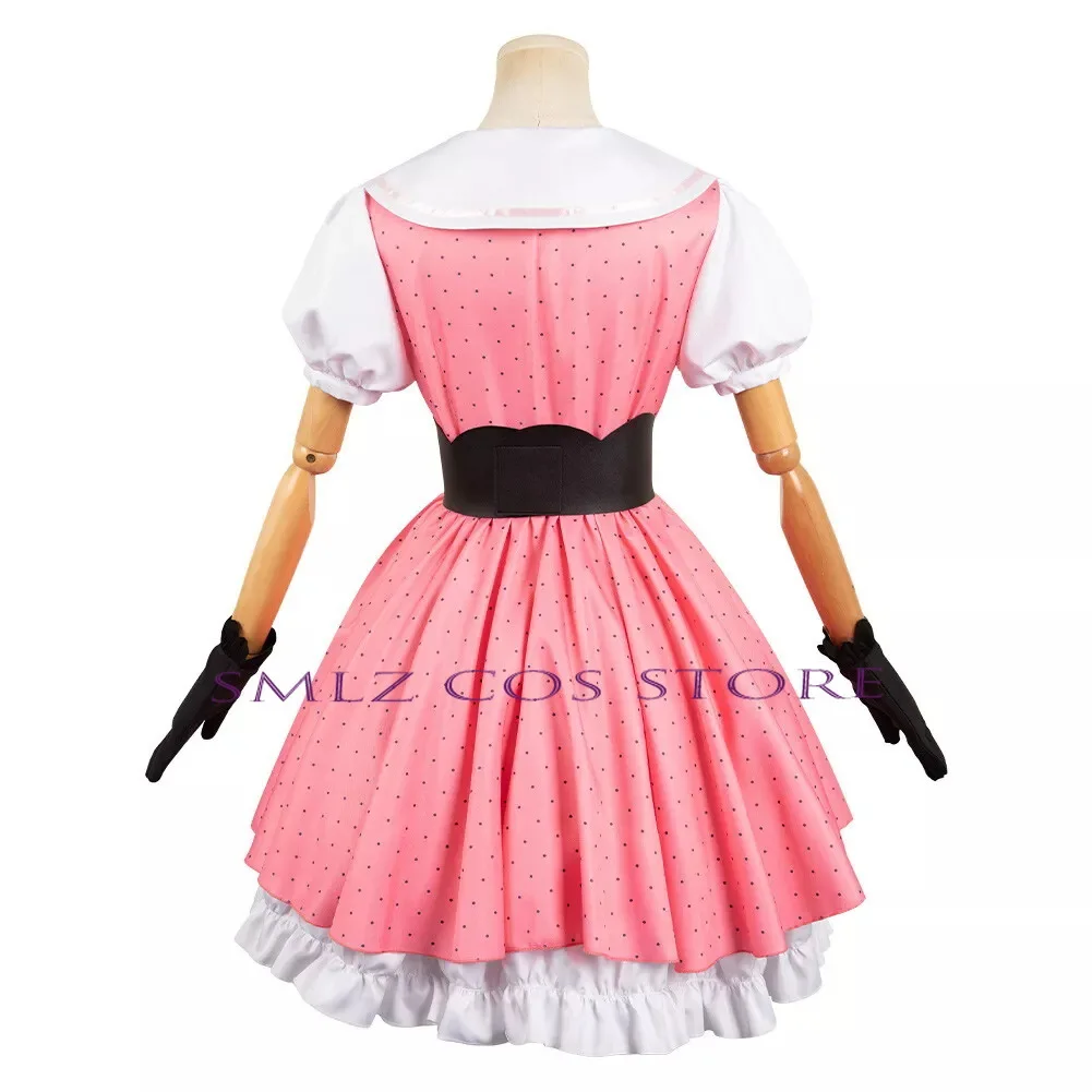 Sezon 2. OSHI NO KO Cosplay Anime Hoshino Ai Kostium pokojówki Kana Stage Lovely Uniform Hat Wig Suit Outfit for Woman