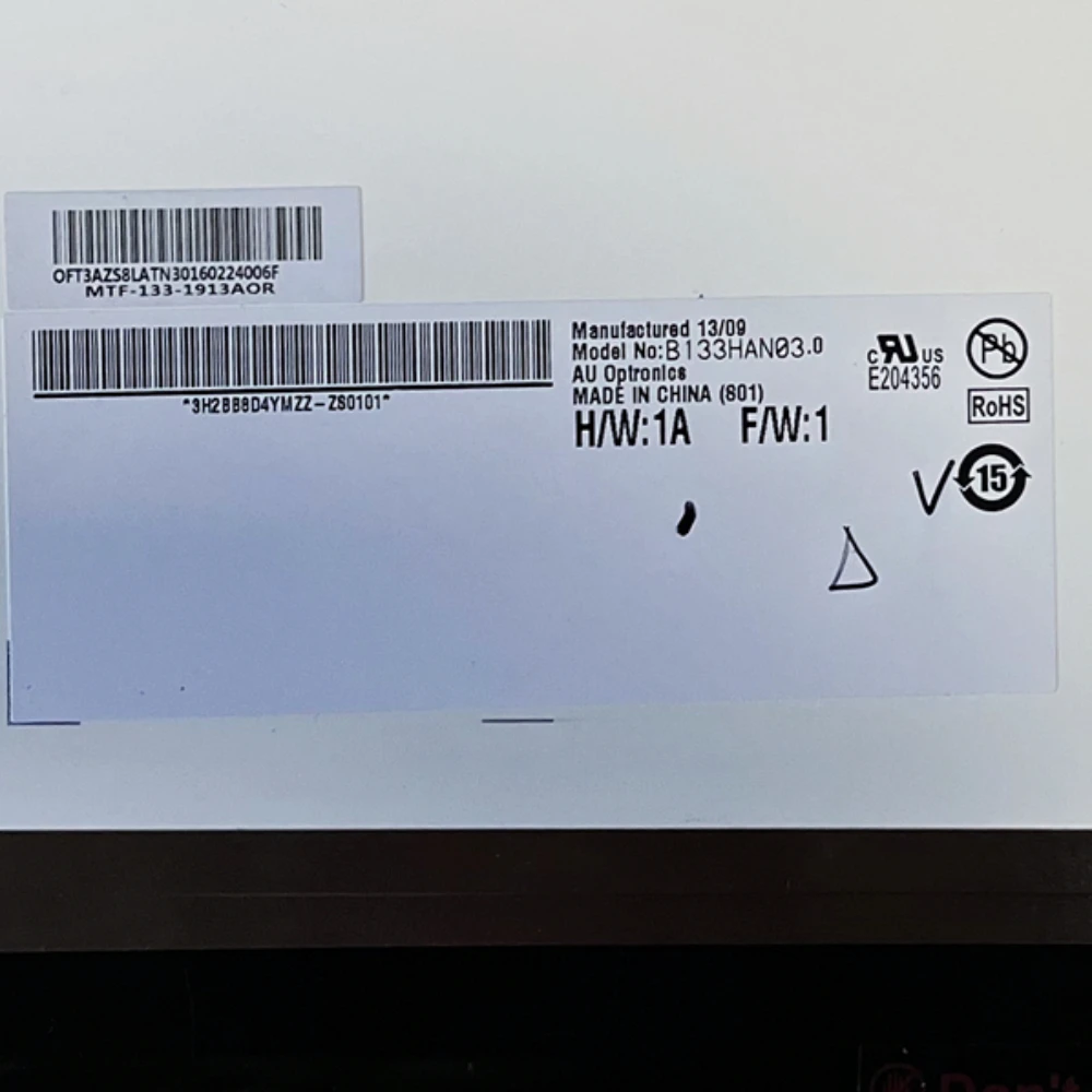 

B133HAN03.0 13,3-дюймовый ЖК-экран FHD 1920x1080 30 контактов EDP для Acer Aspier S7-391 Сменный дисплей для ультрабука