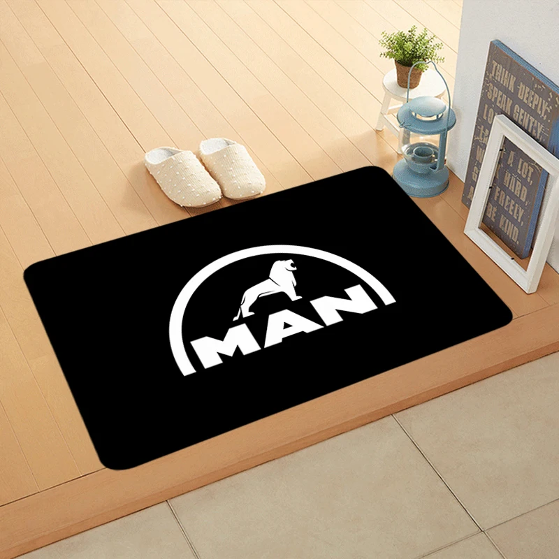 Doormats Interior Foot Rug M-Mans Welcome Floor Mat for Entryway Soft Hallway Carpet Kitchen Rugs Fluffy Home Truck Boot Decor