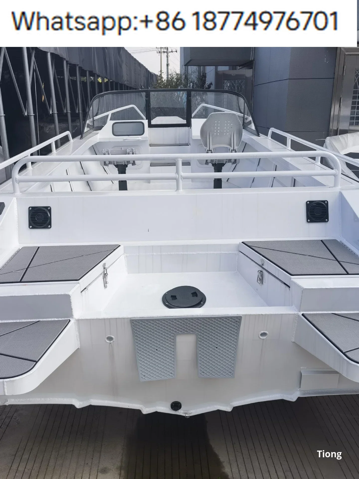 ZM  Sport Aluminum Alloy 3m Speedboat Yacht High-Speed Boat 4/6/8-Seater Lure Fishing Sightseeing Boat China