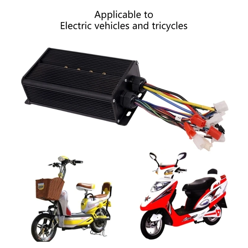 

D8KE 1200W Double Row 18 Tube Controller Resistant E Bike Scooter Part