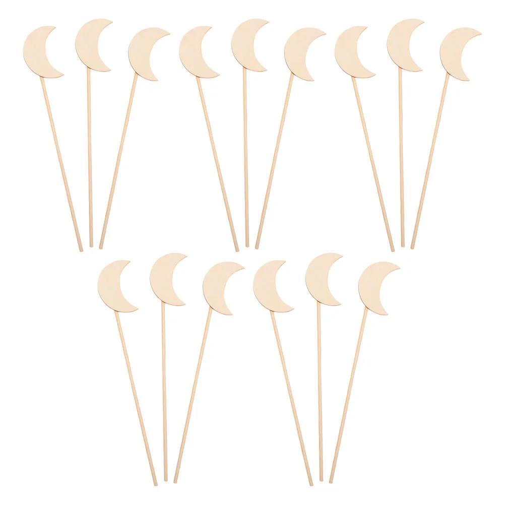 

15 Pcs Graffiti Stick Craft Materials Toy Fairy for Party Wooden Drawing