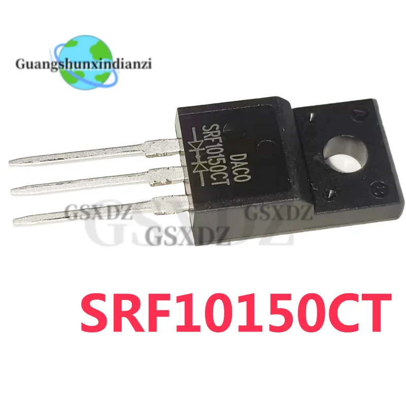 10PCS NEW 100% quality SRF10100CT SRF10100 SRF10150CT SRF10150 SRF10200CT SRF10200 SRF1045CT SRF1045 TO-220F Schottky diode