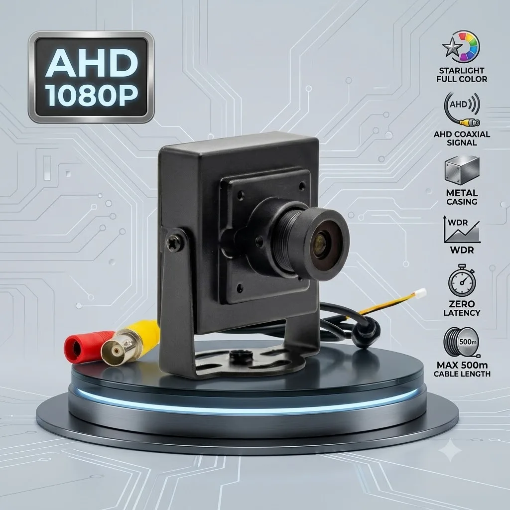 Home Cinema Blu Ray Sony - 1080P AHD Mini Metal Camera, Starlight