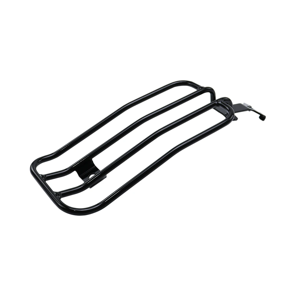 Stainless Steel Rear Luggage Rack - Black Fits For Harley Nightster RH 975 Special Sport RH975S 2022-2026