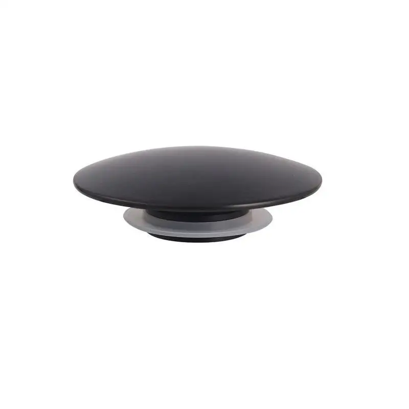 

66mm Silver Chrome Pop Up Sink Plug Click Clack Push Button Basin Waste Cap Replacement Bathroom Sink Drain Stopper Part
