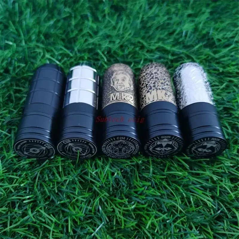 Gammon CipherSkull Limited Edition Mod, MK2 Special Style, Mod Mecânico, Mods de Latão, Bateria Única 18650, Vape, Ecig, 26mm