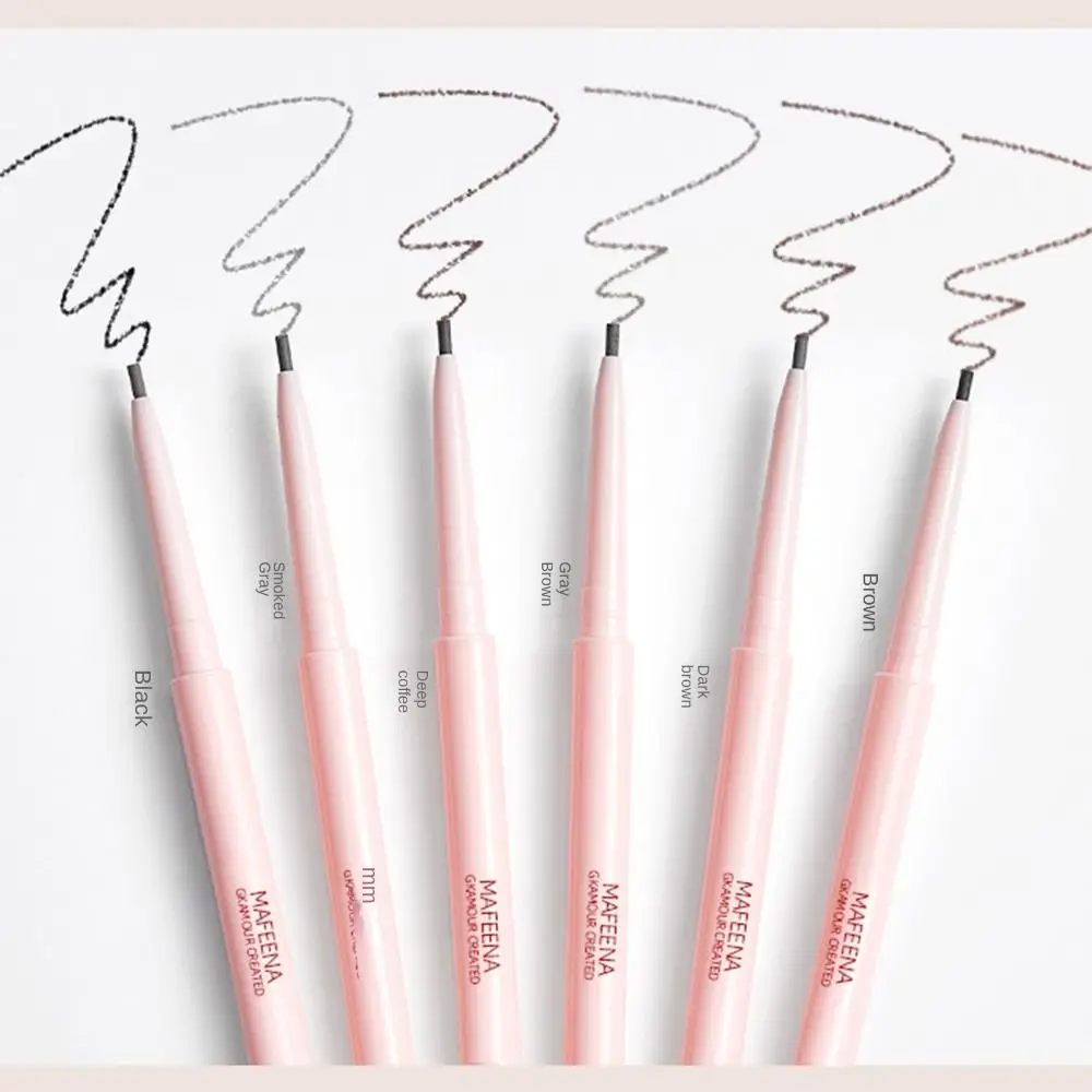 Neuer 1,5 mm doppelseitiger Augenbrauenstift, 2-in-1, tragbares Make-up für Anfänger, Augenbrauenstift, ultrafeines Augen-Make-up-Werkzeug