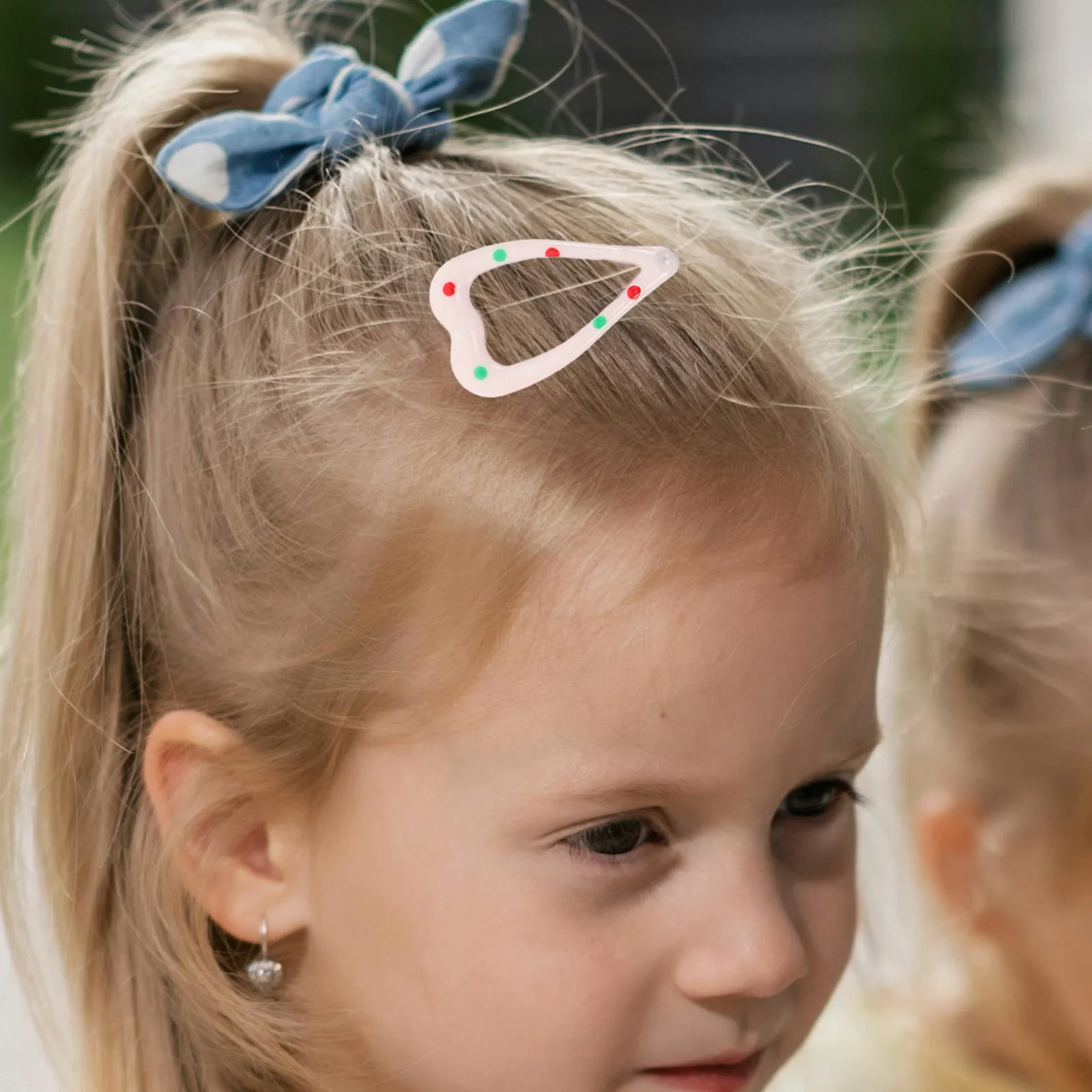 30Pcs Star Heart Shaped Hair Clips Comfortable Secure Snap Barrettes Kawaii Hair Accessories for Women