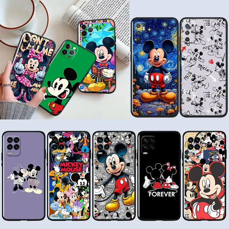 Чехол для телефона TD70 с Микки и Минни Маусом для Samsung Galaxy A11 A12 A13 A15 A52S A53 A55 A56 A70 A71 A72 A73 F06 F16 F56 A32 A33