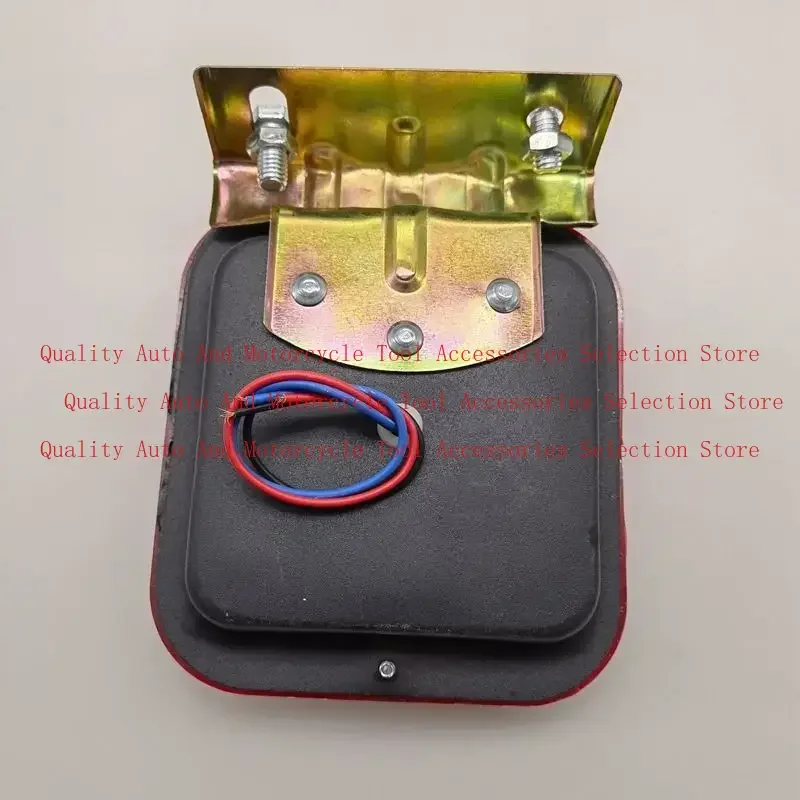 24v/12V Trailer Large Truck High-brightness LED Electronic Square Rear Anti-fog Light Anti-rear Collision Warning Brake Light