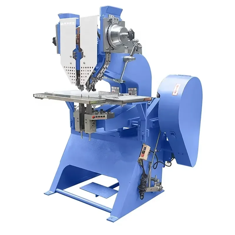 Reliable Quality Wholesale Manual Heavy Easy Operation Twin Riveting Machine