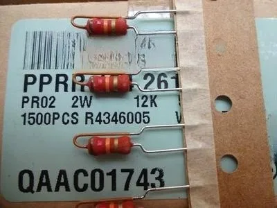 Small volume high power resistance PR02 2W 12K 2W12K