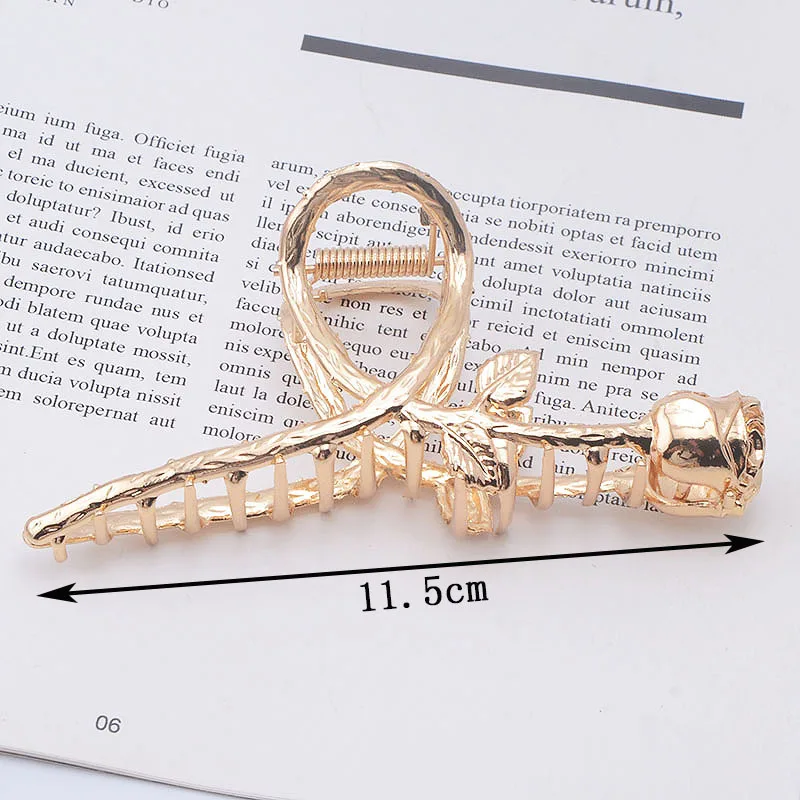 2023 Selling Multiple Styles Fashion Alloy Geometric Large Exquisite Hairpin Barrettes for Women Girl Accessories Headwear