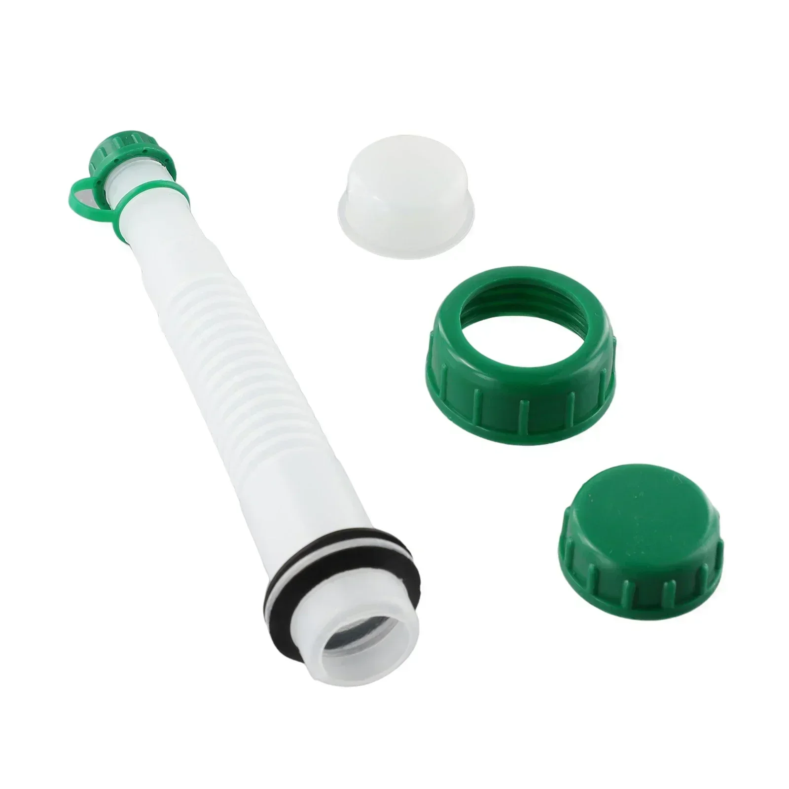 Corrugated Pipe Kit Flexible Fuel Spout With Cap Vent Cap Spout Stopper  For1L Fuel Mix Bottle Container Garden Machinery Refuel