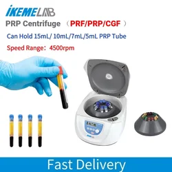 Hot IKEME PRP PRF CGF Centrifuge Machine Beauty Centrifuge 4500rpm Plasma Centrifuge 5ml 10ml 15ml Centrifuge Tube