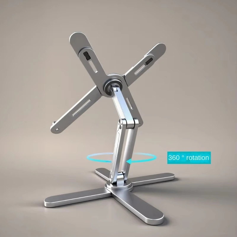 Aluminum alloy laptop holder, suitable for cooling and heightening laptops and tablets