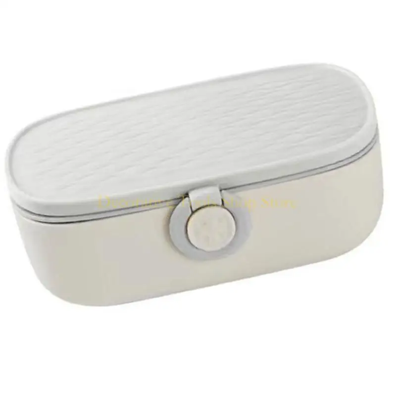 صندوق تنظيم الخيوط الاحترافي QX2E يحتوي على 20 فتحة وغطاء شفاف لتخزين الحرف اليدوية