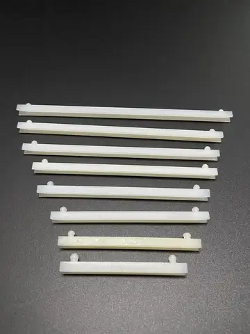 Nylon 66 Material Natural Screw Free Fix And Install The PCB Board On The Chassis Plastic Clamp Strip Card Guide Rail CG Series