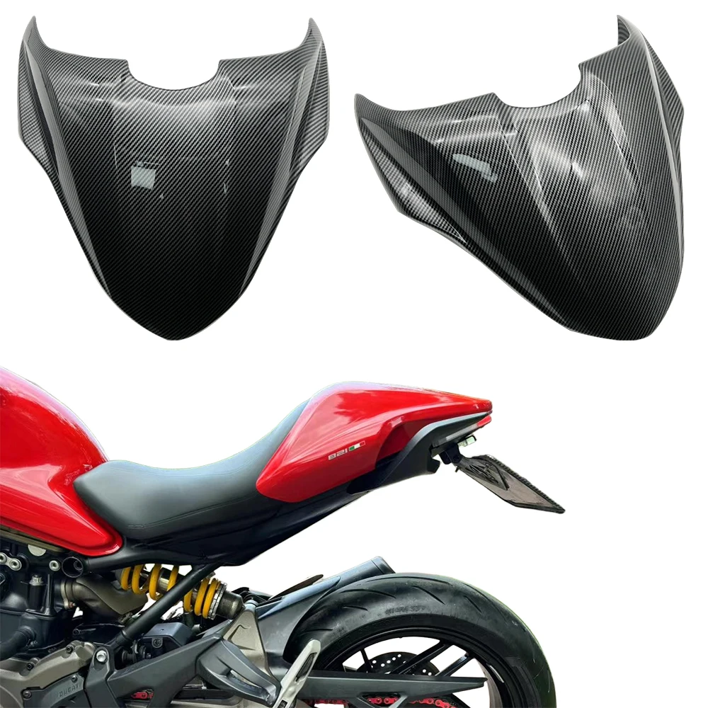

Motorcycle For Ducati Monster 821 1200 2014 2015 2016 2017 Motobike Rear Passenger Seat Cover Hard Cowl Hump accessories