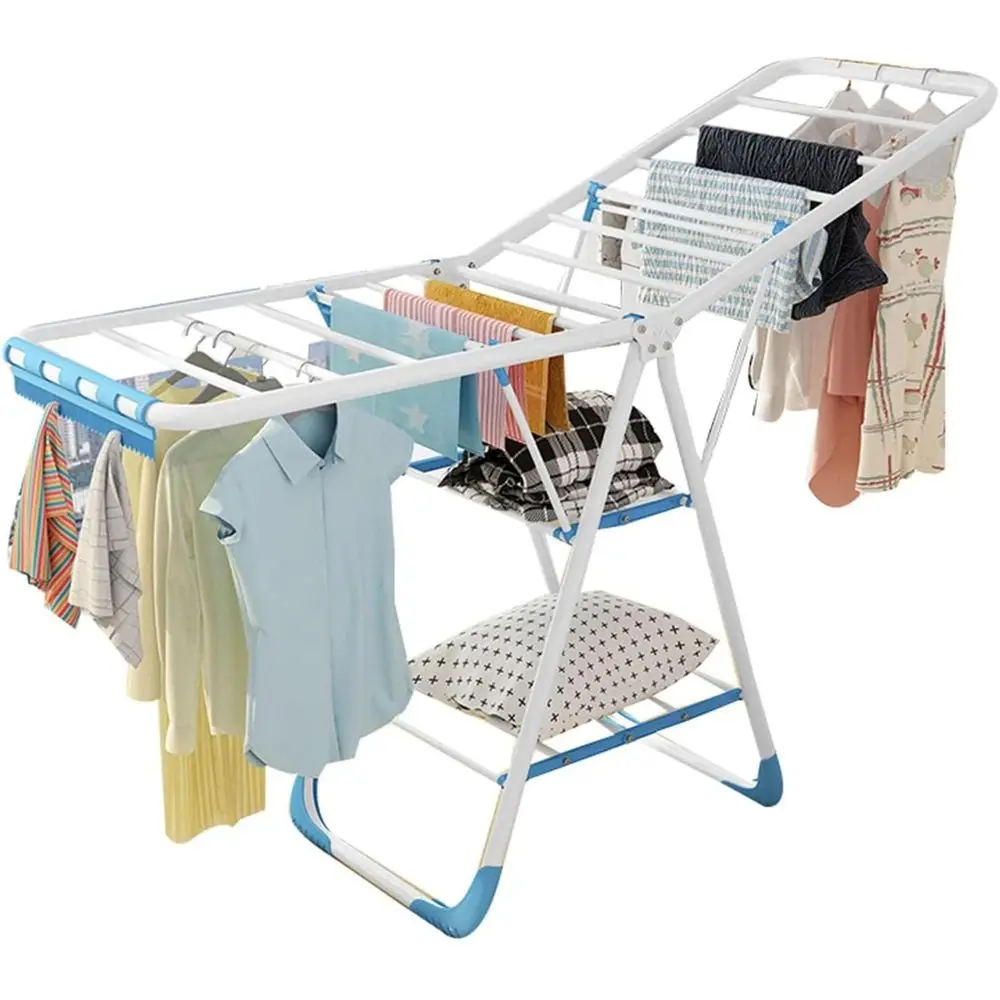 

Внутренняя сушилка для одеял на балконе: 1,5 м складная вешалка для одежды для спальни