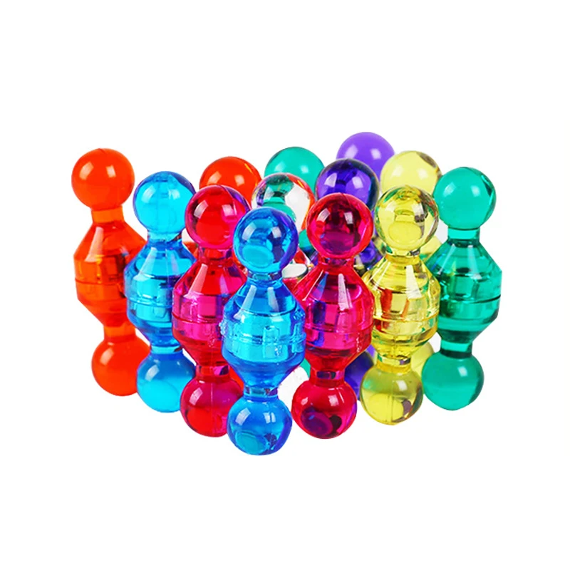 20Pcs Strong Magnets Neodymium Noticeboard Pin Fridge DIY Whiteboard Uses in Office Home Advertising Education Colors