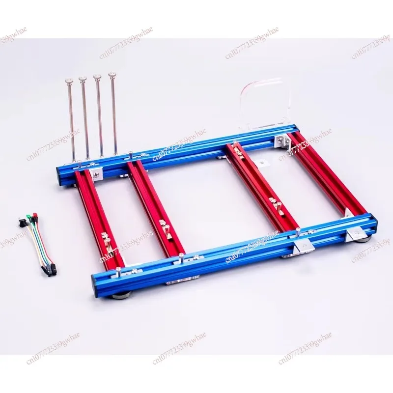 Aluminum Open Frame PC Case ATX ITX Motherboard Bracket Mini DIY Computer Chassis Test Bench Cooling Rack