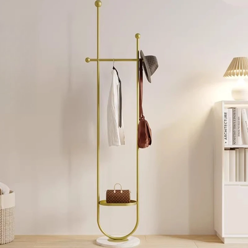 

Bedroom Floor Coat Racks Space Saving Garment Luxury Standing Indoor Organizer Coat Racks Wall Display Porte Manteau Furniture