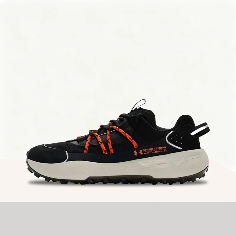 Under Armour Venture Pro Unisex Black Low-Top Runners – Trendy Stylish High-Performance Breathable Durable Sole 3028160-002