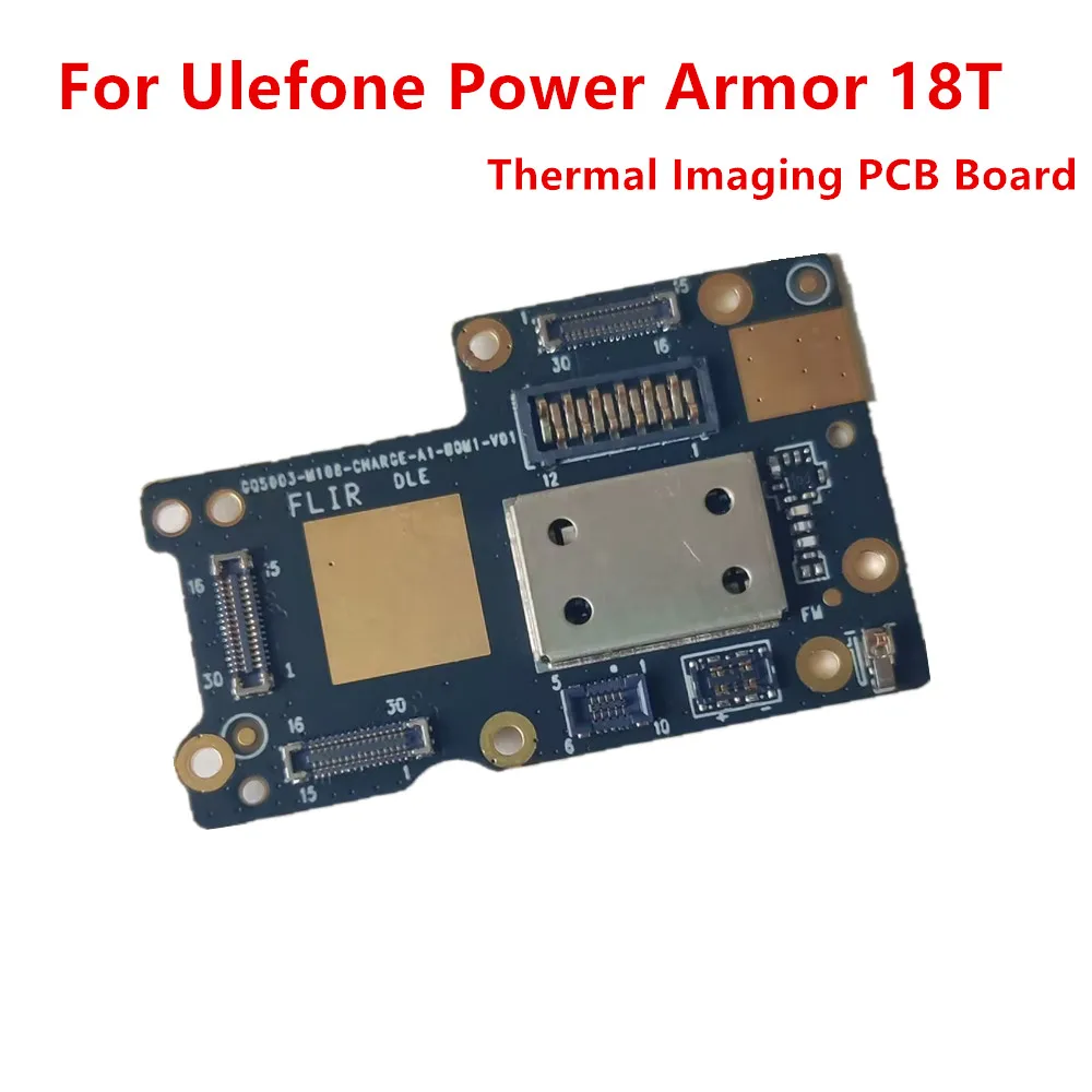 Original New For Ulefone Power Armor 18T Cell Phone Inside Parts Wireless Charging Thermal Imaging PCB Board Dock Accessories