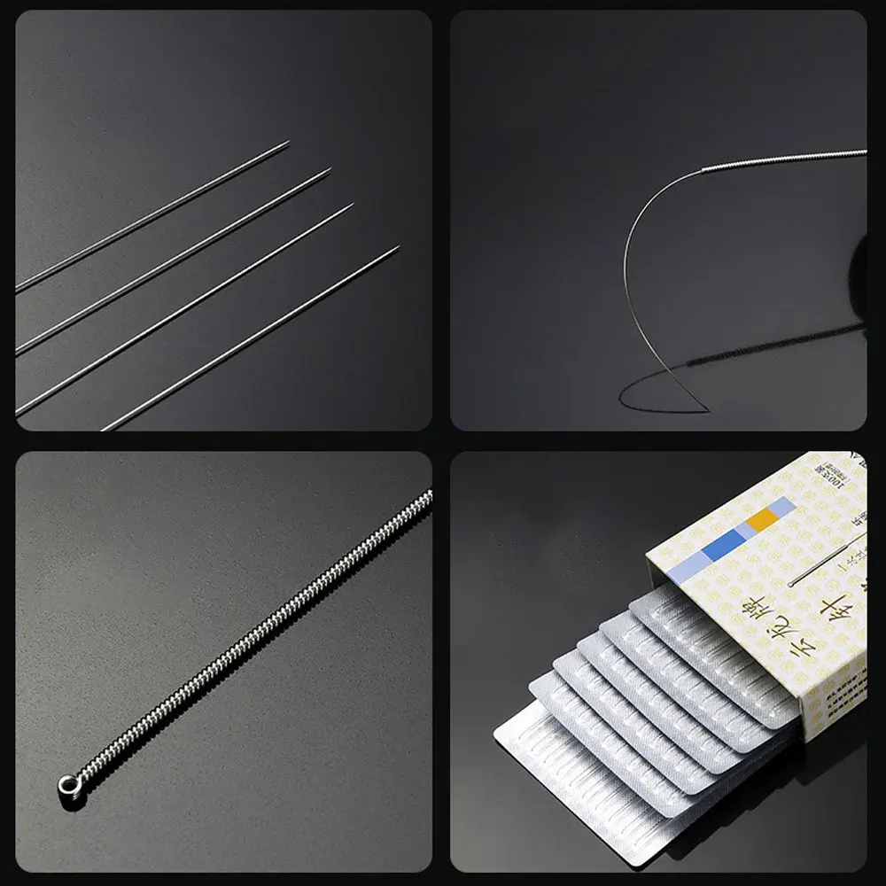 500Pcs Cloud Dragon Acupuncture Needle Chinese Professional Beauty Massage Needles Chinese Medical Soft Sterile Needles