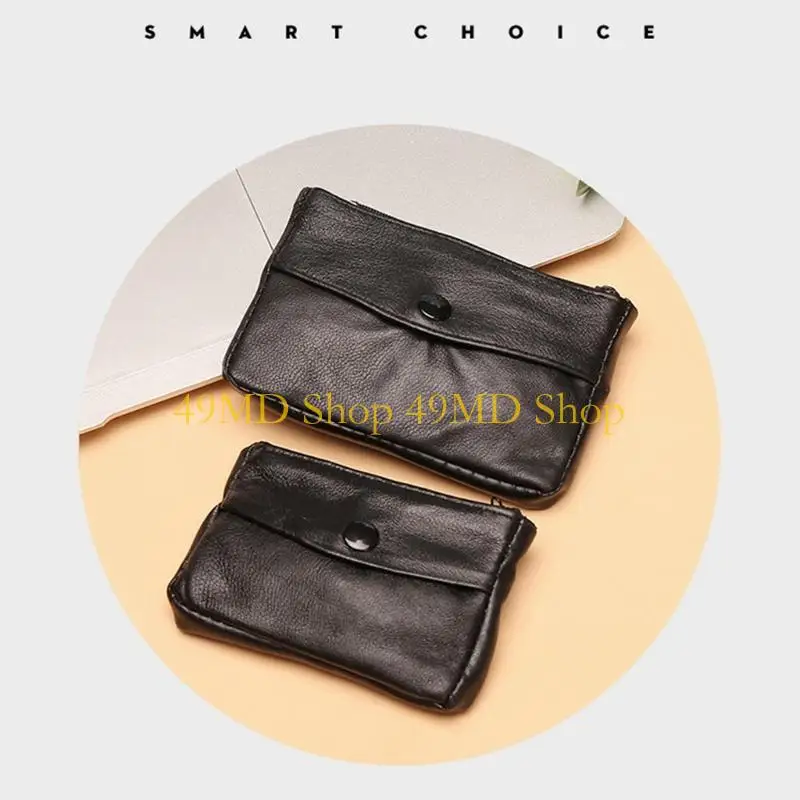 49MD محفظة صغيرة للسيدات للحالة المحفظة الجلدية للسيدات لبطاقة العملة المعدنية الرئيسية