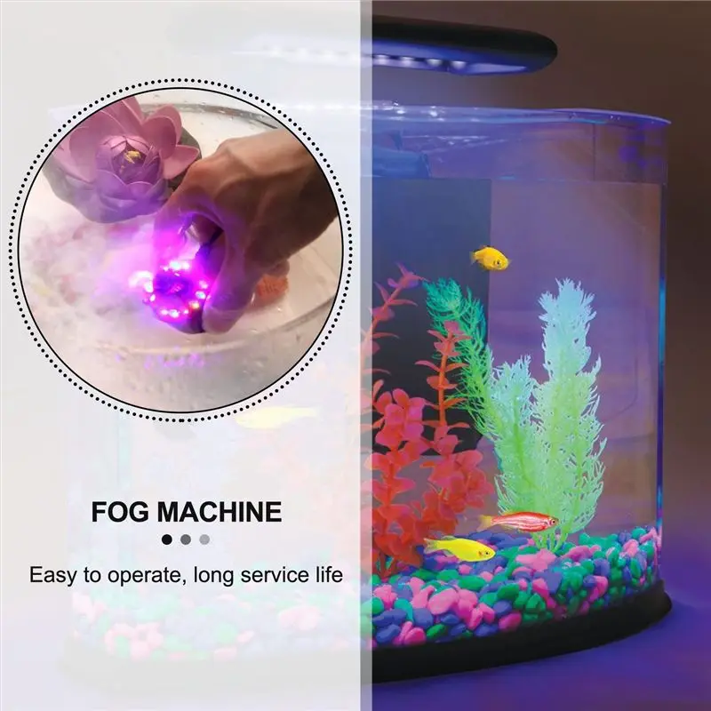 A88E-6X Mist Maker, Indoor Fountain Mister Foggers, Small Pond Fog Machine Atomizer Air Humidifier For Halloween, Christmas